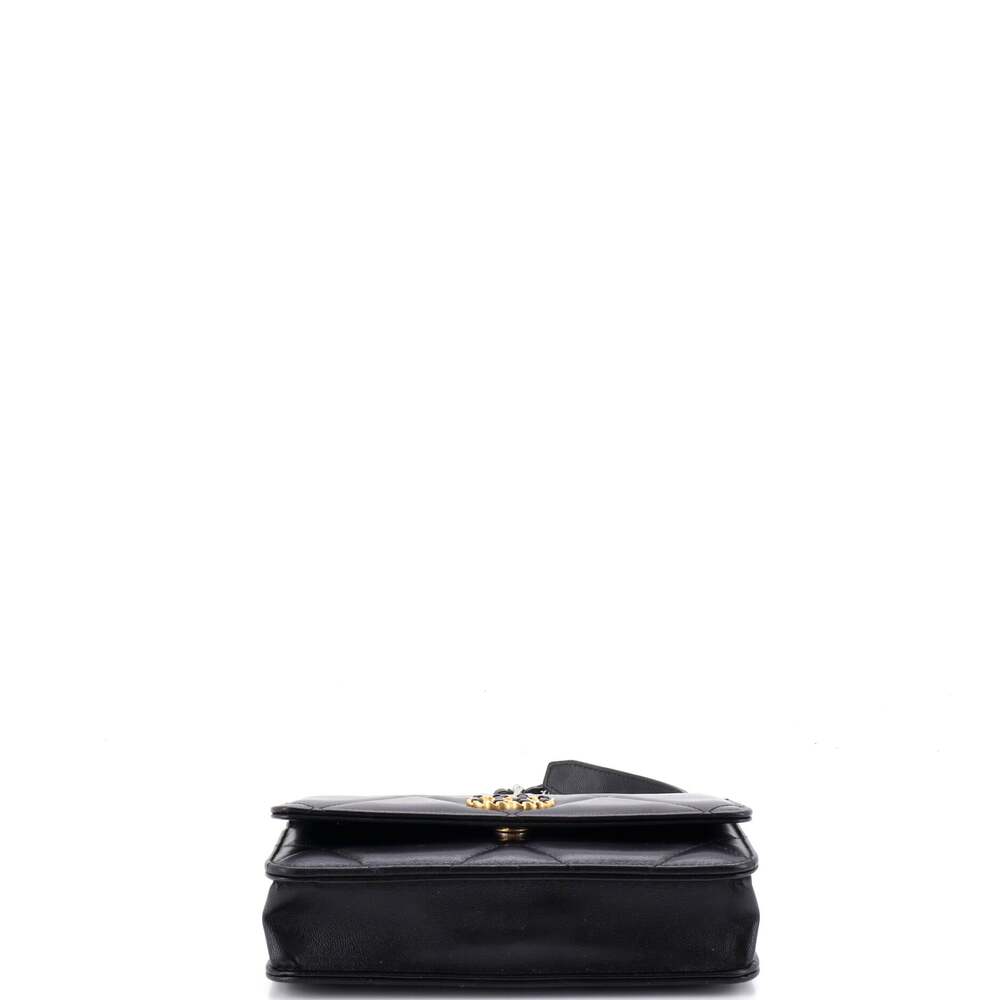 Chanel 19 Wallet On Chain Quilted #258275C35B - Picture 5 of 8